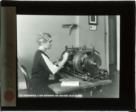 Unidentified Female Works With Periodometer