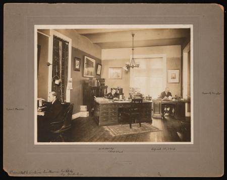 Office of Executive Assistant to the Secretary in the east wing of the Smithsonian Institution, or C