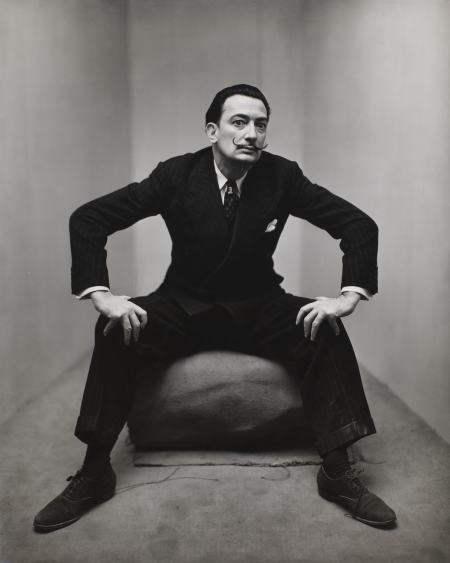 Salvador Dali, New York, 1947, by Irving Penn, Smithsonian American Art Museum, Gift of the artist. 