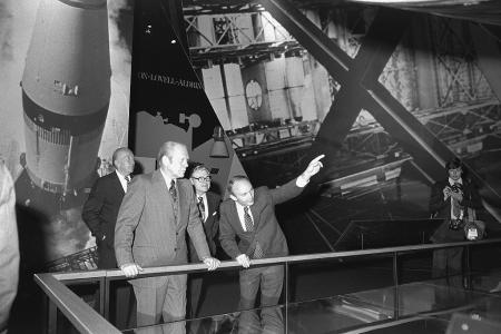 Opening of the New National Air and Space Museum, 1976