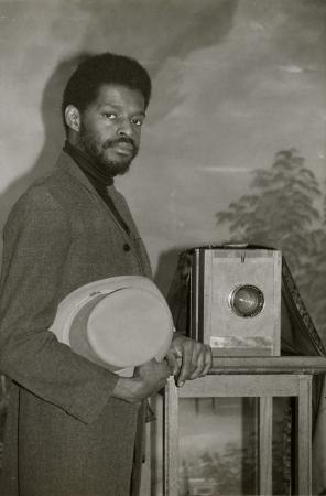 Cordell Dickerson, Photographer in the Tintype Studio in the Arts and Industries Building Museum Sho