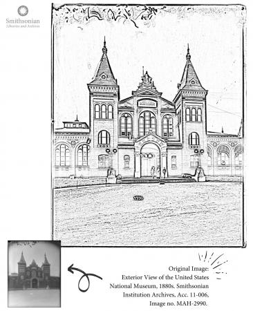 smithsonian museum coloring pages