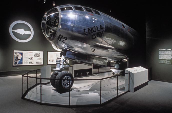 where is the enola gay aircraft today