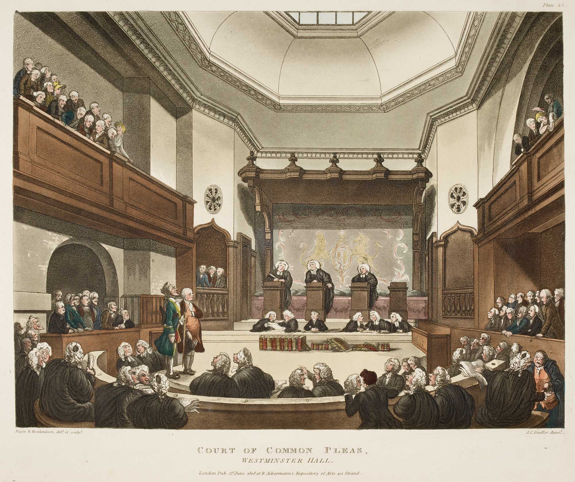 image of a brittish court